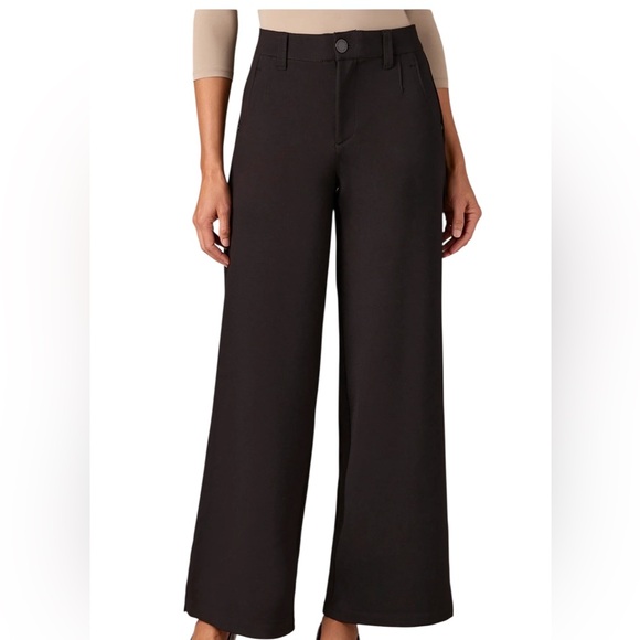 Wit & Wisdom Black Luxe Touch Skyrise Wide Leg Denim - Picture 10 of 10